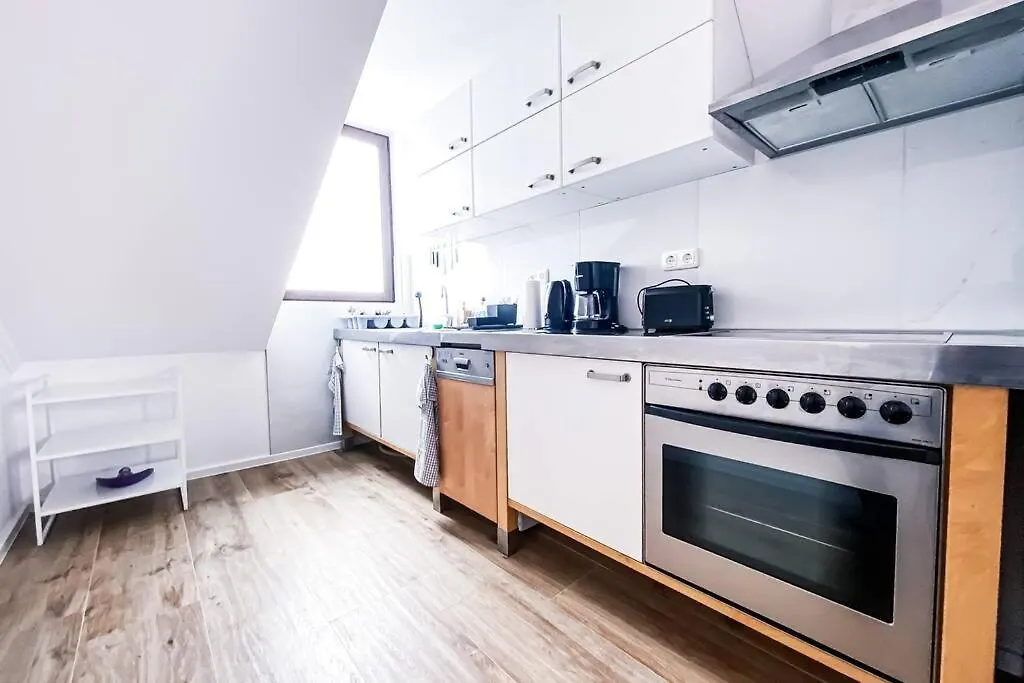 Modern sanierte Wohnung mit 5 Einzelbetten in Leipzig-Plagwitz
